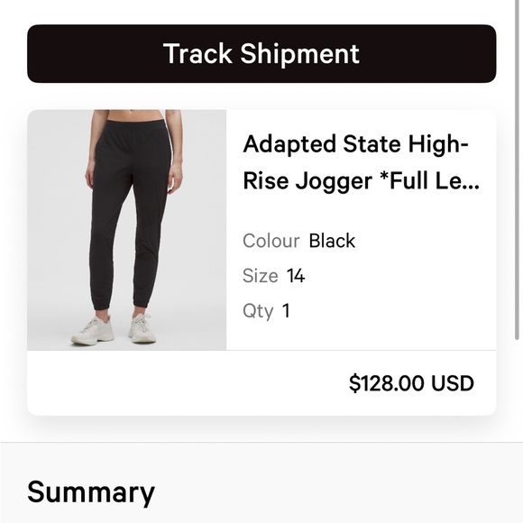 lululemon adapted state high rise jogger full length size 14 - Picture 4 of 4